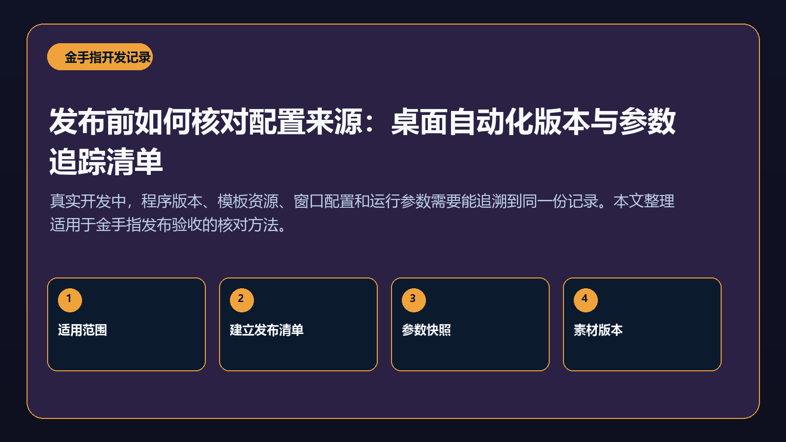 发布配置追踪抽象封面图